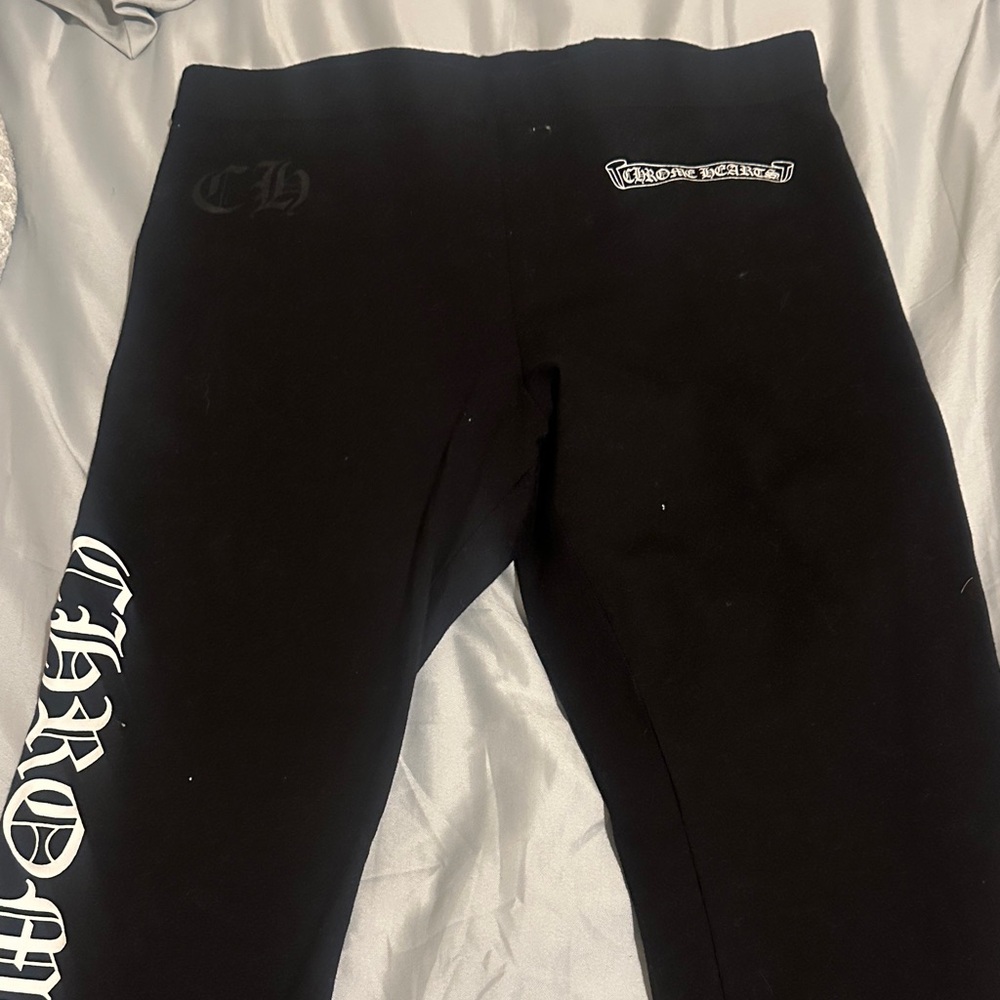 Chrome Hearts Black Leggings